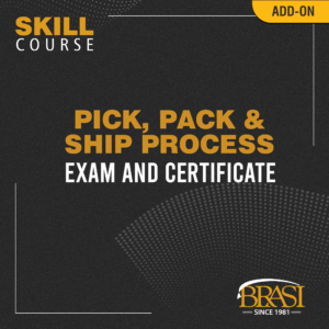 Pick, Pack & Ship Process Exam & Certificate